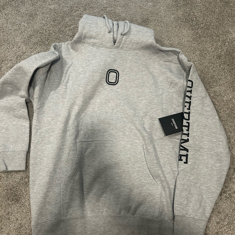 Overtime Gray Men's Hoodie